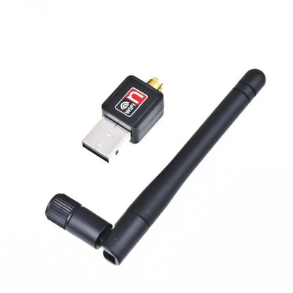 USB 150M Wireless Network Card with Antenna - 11N Mini Wireless Network Card, 5370 Chip for Better Compatibility