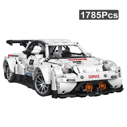 1785Pcs Technical MOC Mechanical Racing Sport Car Model Building Blocks City 1:14 Speed Vehicle Bricks Toys For Kids Gift