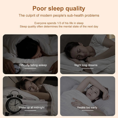 Sleep Aid Micro-current Pulse Hypnotic Relaxation Soothing Massage Mental Anti-anxiety Insomnia Children Adult Sleep Machine