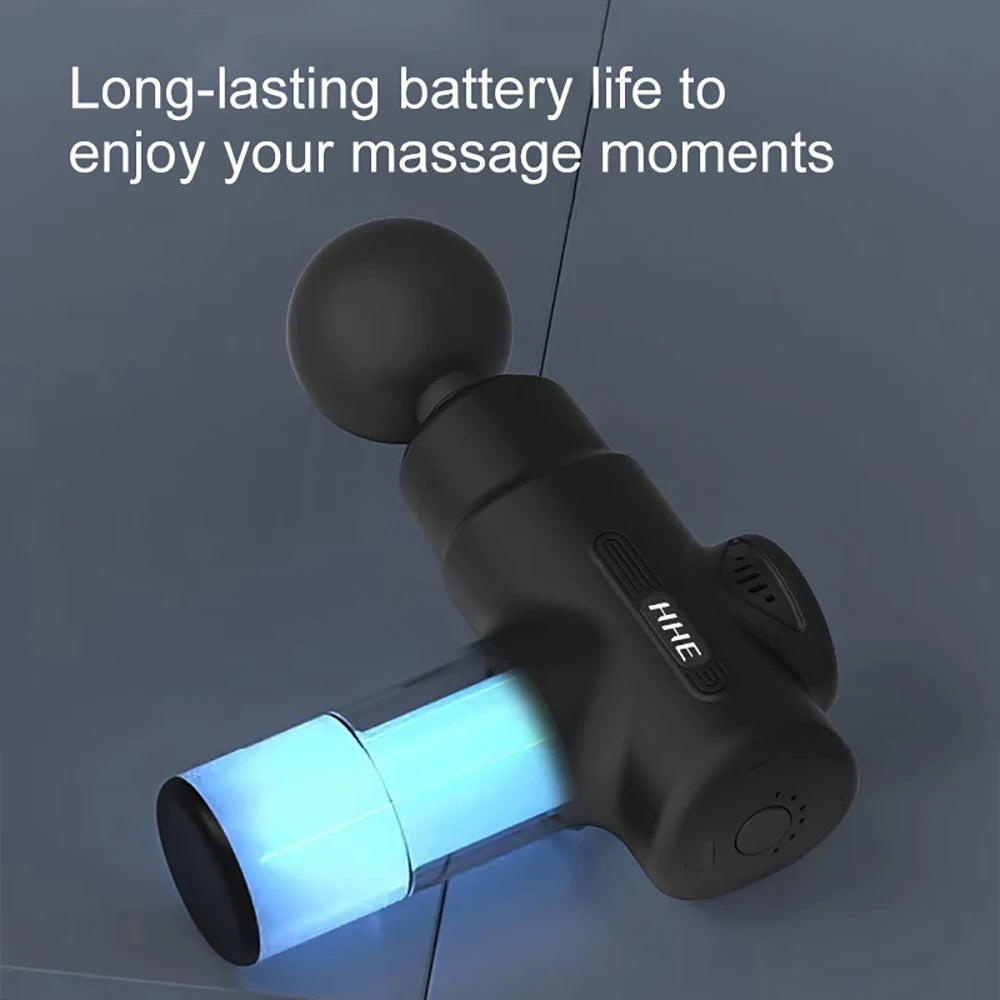 Electric Massage Gun Vibrator massagers Mini Massage Pistol Muscle Machine Beauty Health Face Massagers Sports Fitness Massage