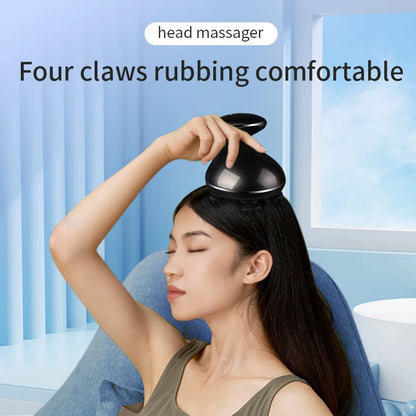 Electronic Head Massager EMS Scalp Body Pet Massage Pressure Relaxation Deep Tissue Kneading Health Care