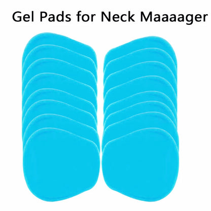 50pcs EMS Neck Massager Gel Pads Trainer Hip Exerciser Replacement Body Massage Patch Muscle Stimulator Sticker Gels Accessories