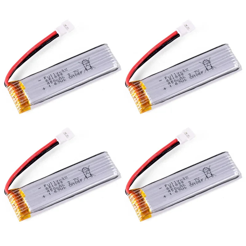 Wltoys RC Battery K110 K110s Battery 3.7V 450mAh 1S with Ph2.54 Plug for XK V977 V930 Helicopter RC Parts Accessory