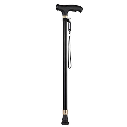 Non-slip Telescopic Walking Stick for The Elderly Mothers Fathers Limited Mobility Led Light Walk Cane Aluminium Metal Crutches