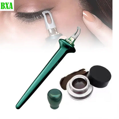 Silicone Eyeliner Guide Tool Hyper Easy No-Skip Eye Makeup Styling Drawing Guide Gel Reusable Eyebrows Eye Shadow Brush Tool