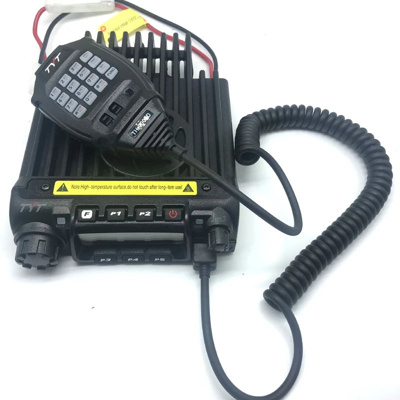 TYT TH-9000D Car Radio VHF 136-174Mhz/UHF 400-490Mhz/220-260MHz 200CH 60W High/Mid/Low Power Transceiver Selectable Walkie Talki