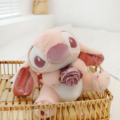 30/45/60cm Stitch Stuffed Plush Models Cartoon Stuffed Plush Dolls Anime Plush Baby Toys Kawaii Kids Birthday Gift