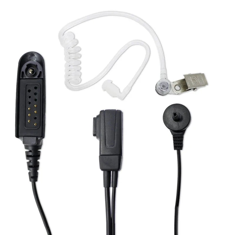 Air Tube Earphone PTT Mic Microphone Headset For Motorola HT750 HT1250 PR860 PRO5150 GP328 GP338 GP340 GP360 GP380 Two Way Radio