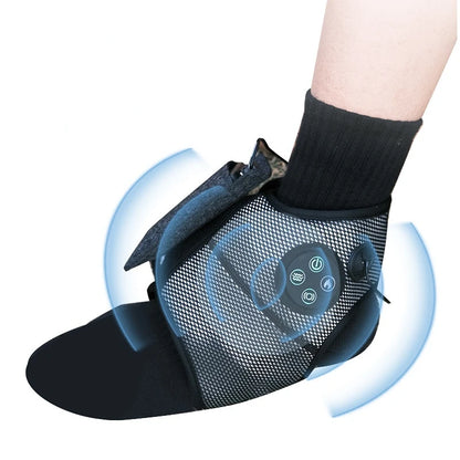 Electric Heating Ankle Brace Relaxation Treatment Ankle Massager Foot Compression Air Massager Multifunctional Vibration Massage