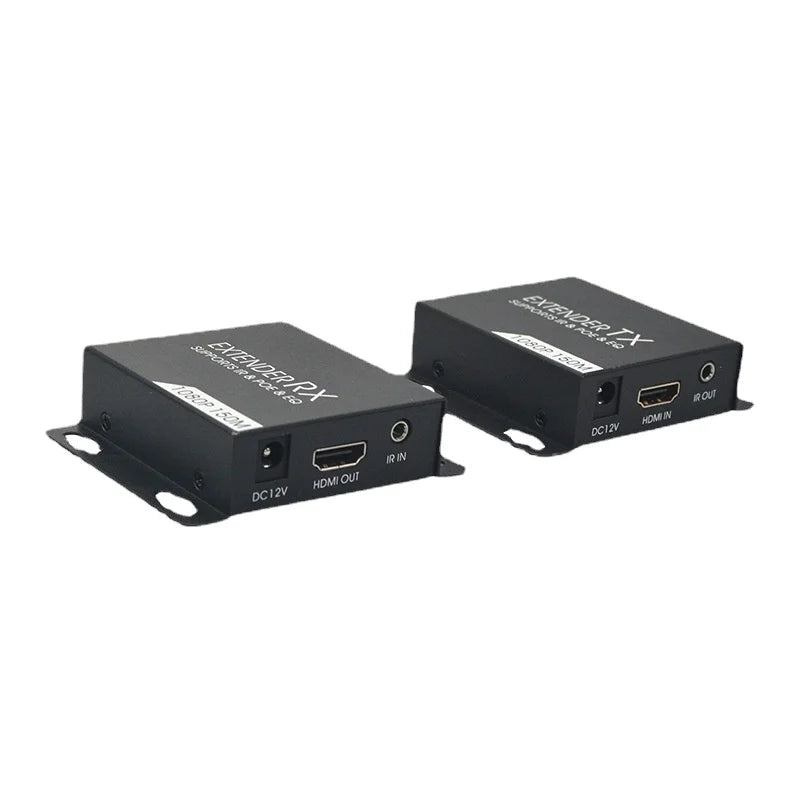 150m HDMI Over Single Ethernet Cable Extender - High Definition Network Extender - Visual Lossless and Delay-Free Transmission