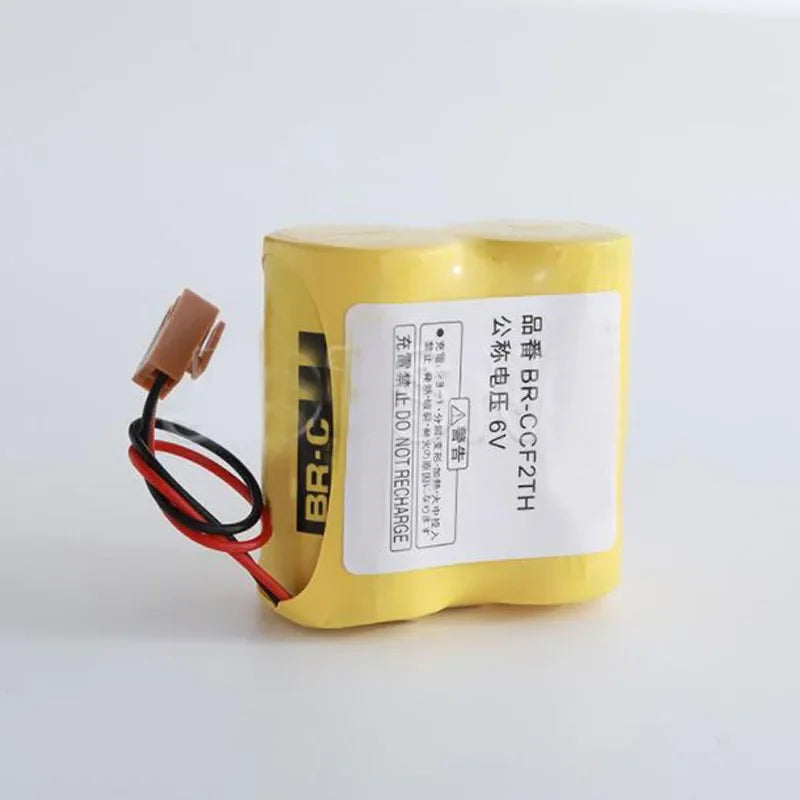 10PCS New Original BR-CCF2TH 6V 5000mAh A06B-6073-K001 A98L-0001-0902 PLC Lithium Battery w/ Plug for Fanuc BR-CCF2TE Batteries