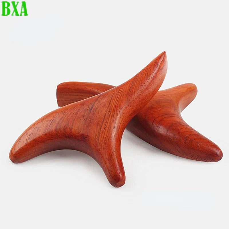 Rosewood Trigger Point Massage Gua Sha Tools Professional Lymphatic Drainage Tools Wood Therapy Massage Tools for Leg Hand Face