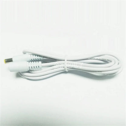 Thick Copper 0.75mm² 12V Power Extension Cable - DC5.5*2.1 Male To Female - 10A - Black - 10m Length - for Surveillance