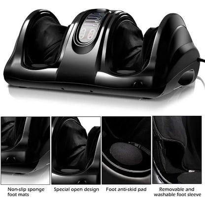 Automatic Finger Pressure Kneading Foot Massager Small Leg Foot Sole Massage Beauty Leg Instrument Set