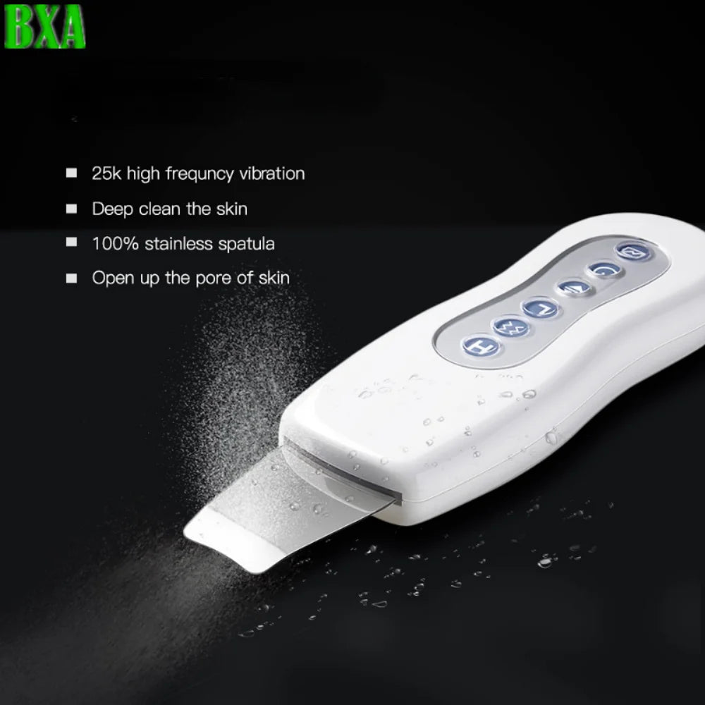 Ultrasound Peeling Clean Tone Lift New Beauty Star Powerful Ultrasonic Face Cleaner Skin Scrubber Ultrasound Vibration Massager