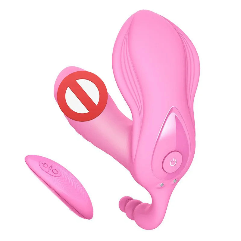 Strap-On Dildo Heating Silicone Vibrator Clitoris G Spot Stimulator Massagewr Wireless Remote Control Sex Toys For Woman