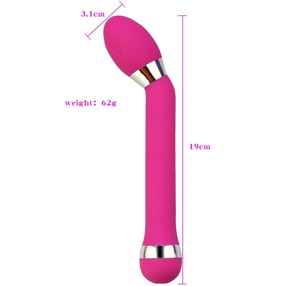 Soft Silicone G-Spot Silicone Dildos Vibrator Clitoral Stimulator AV Wand Massager Masturbator Sex Toys For Women