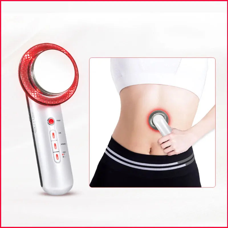 NEW EMS Infrared 1MHz Electric Skin Treatment Facial Treatment Anti-cellulite Weight Loss Slim Body Fat Burning Fitness Beauty