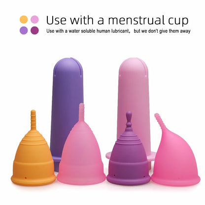 Silicone Menstrual Cup Booster Easy To Use Silicone Cup Women's Menstrual Supplies Menstrual Cup Booster Women's Health Care 생리컵