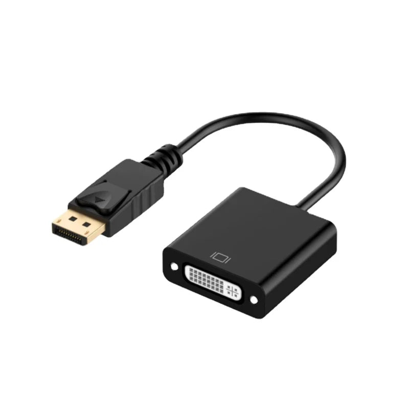 Source Factory DP To DVI Adapter Cable, DisplayPort To DVI Converter, High Definition 1080P DVI Conversion