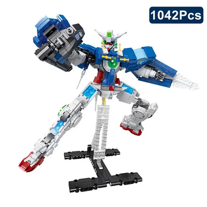 Technical Mecha Deformation Super War Robot Figures Model Building Blocks City Boys Gifts Warrior Titan Knight Anime Bricks Toys