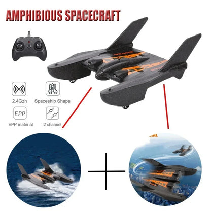 2.4G RC Airplane High Speed Boat FX815 Remote Control Racing Speedboat Toy Gift for Child Boys Plane Glider Fixed Wing Foam