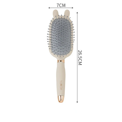 1pc Head Massage Comb Cute Comb Anti Static Exhaust Air Cushion Comb Home Women Long Hair Curling Fluffy Air Bag Comb