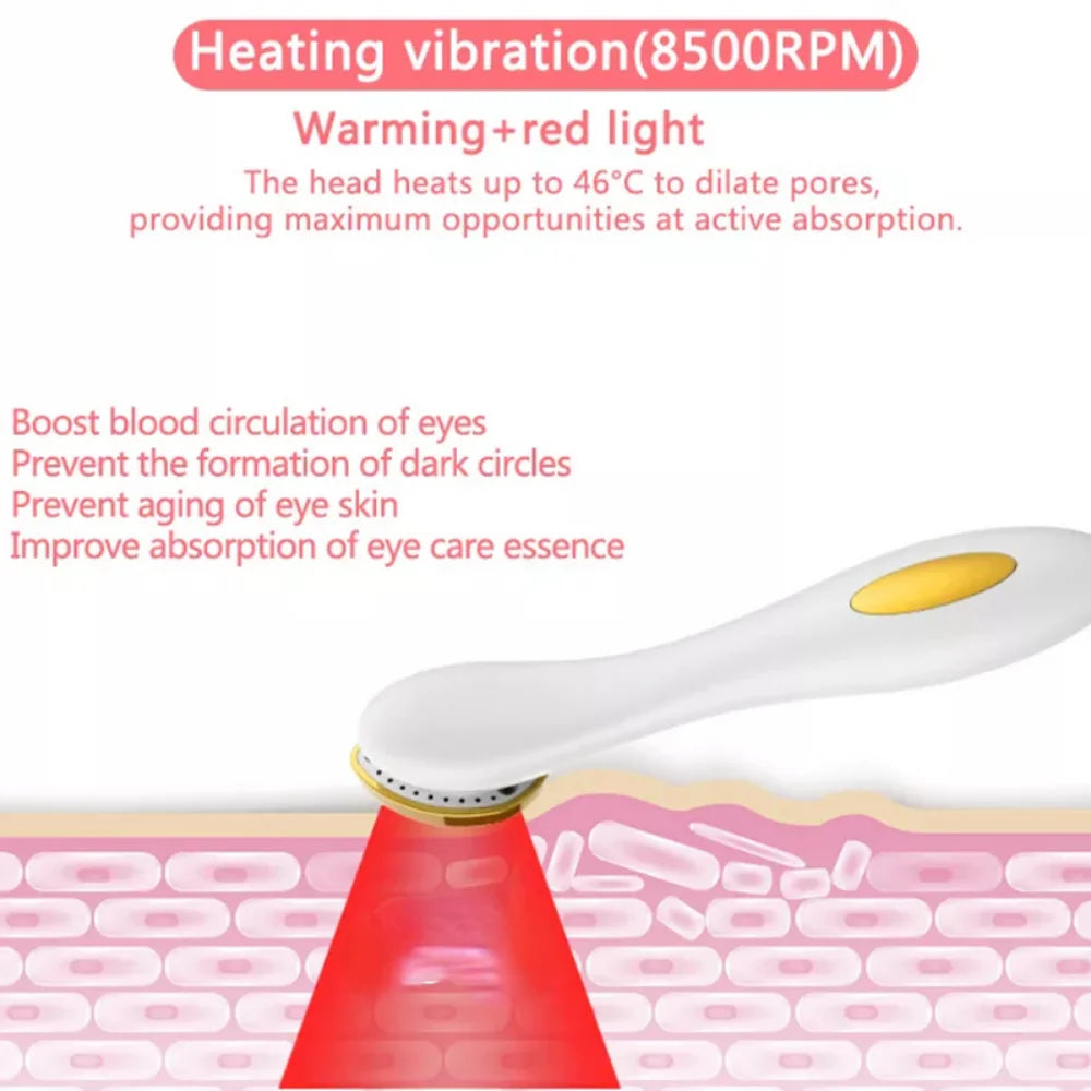 Anti-aging Skin Rejuvenation GalvanicSpa Wrinkle Remove Machine Microcurrent Vibrating Eye & Face Massager Face Lifting Device