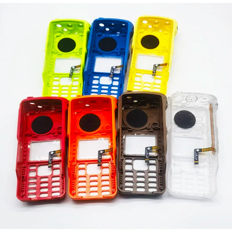 1pcs Colorful Front Case Cover Housing Repair Kit for Motorola XIR P8660 P8668 DP4800 DP4801 XPR7550 XPR7580 DGP8550 2-Way Radio