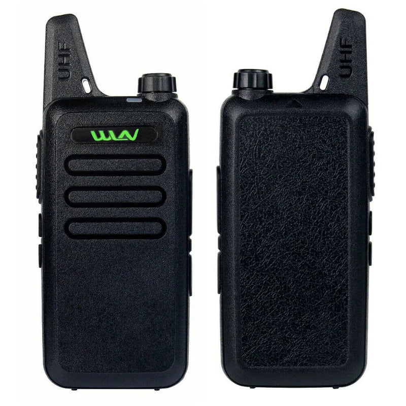 WLN KD-C1 Mini Portable Radio UHF 400-520MHz 5W walkie talkie 16 Channel UHF Transceiver KDC1 Walkie Talkie