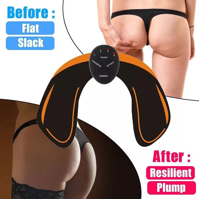 EMS Hip Waist Stimulator Trainer Muscle ABS Fitness Hip Massage Hip Lifting Hip Trainer Slim Massager