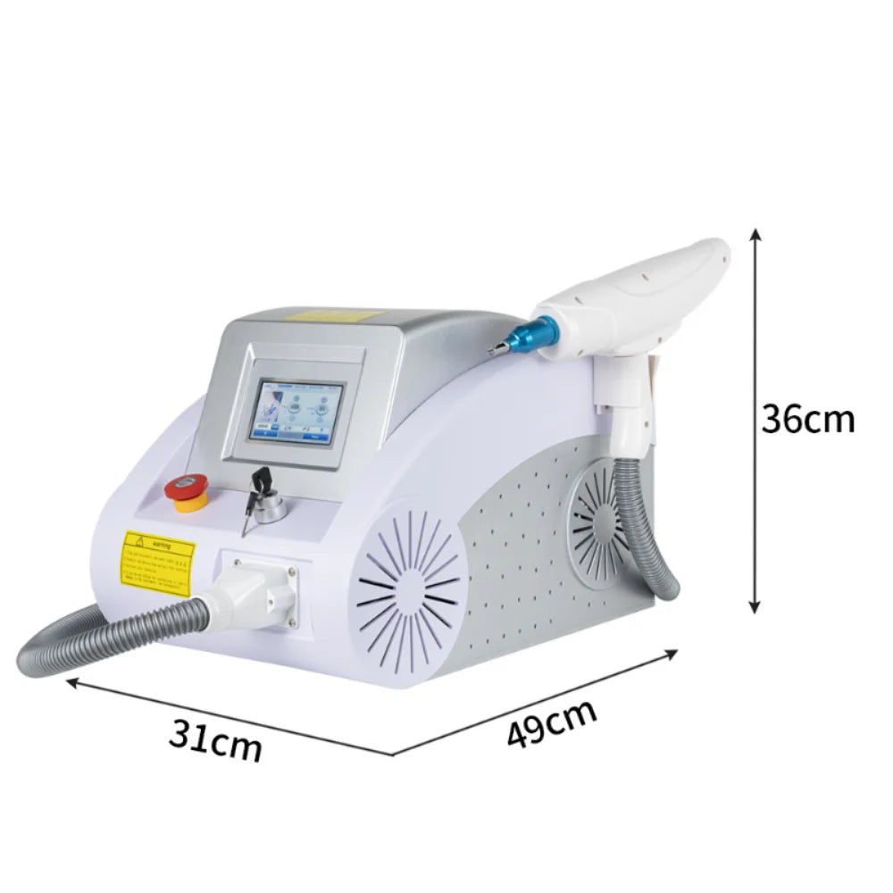 Q Switch 1064nm & 532nm Piosecond Laser Wash Tattoo Wash Eyebrow Removal Laser Skin Whitening Mole Tattoo Removal Machine