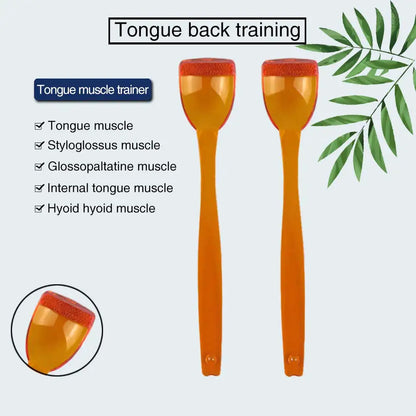 4Pcs Speech Therapy Spoon Tongue Muscle Massage Trainer Autism Rehabilitation Pronunciation Improve Talking Training Tools Set