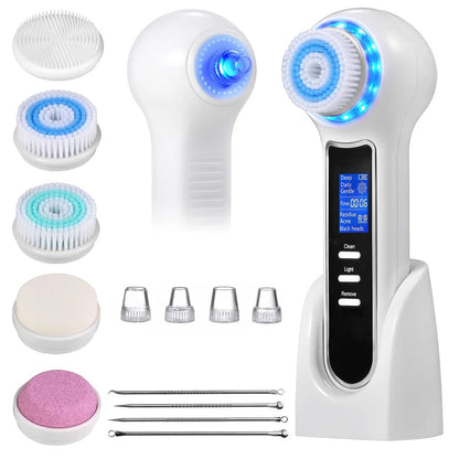 NEW Electric Cleansing Brush Blackhead Remover Pore Vacuum Cleaner Deep Cleansing Facial Treatment Blackhead Remover