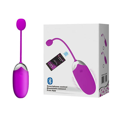 Smart USB Recharge Bluetooth Vibrator Wireless App Remote Control Clit Vibrators Masturbator Egg Sex Toys for Women