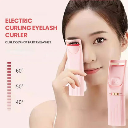 Long-lasting Electric Eyelash Curler Heating Eyelash Makeup Tool Eyelash Curler Tool USB Charging To Enhance Eyelash Curling