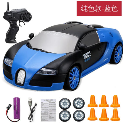 1/24 2.4G Drift Rc Car 4WD 3.7V 500MAH RC Drift Car Toy Remote Control GTR Model AE86 Vehicle Car RC Racing Car Toy