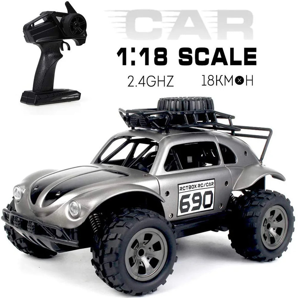 4WD Buggy Off-Road Trucks Toys  RC Car 1:18 Radio Control Car for Children High Speed  RTR Model Outdoor Toys for Boys Gifts