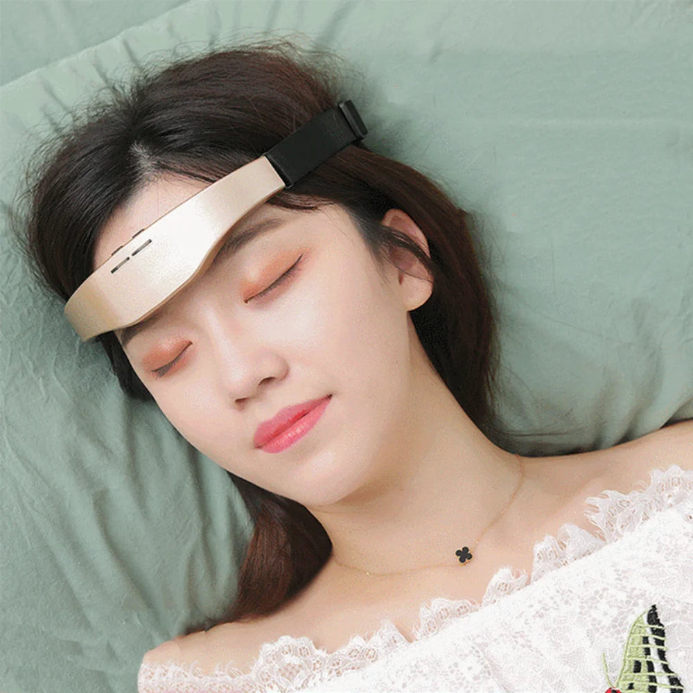 Electric Headache Migraine Relief Head Massager Migraine Insomnia Release USB Rechargeable Therapy Machine Relaxing Healthcare