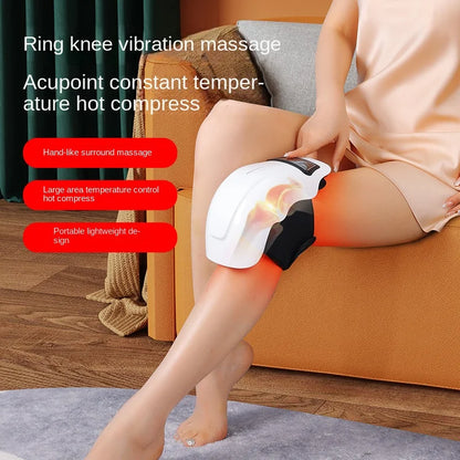 Intelligent Air Bag Knee Massager Heating Kneecap Treasure Air Bag Laser Infrared Elbow Shoulder Massager Joint Pain Stiff Relax