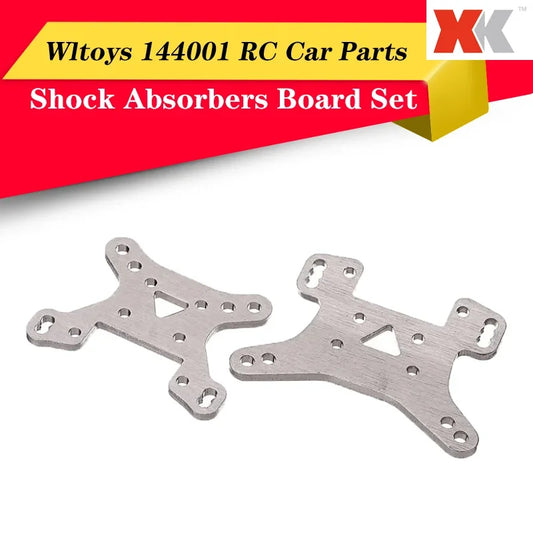 XK Aluminum Alloy Shock Absorbers Board Set for Wltoys 144001 1/14 4WD High Speed Racing Vehicle Models RC Car Parts