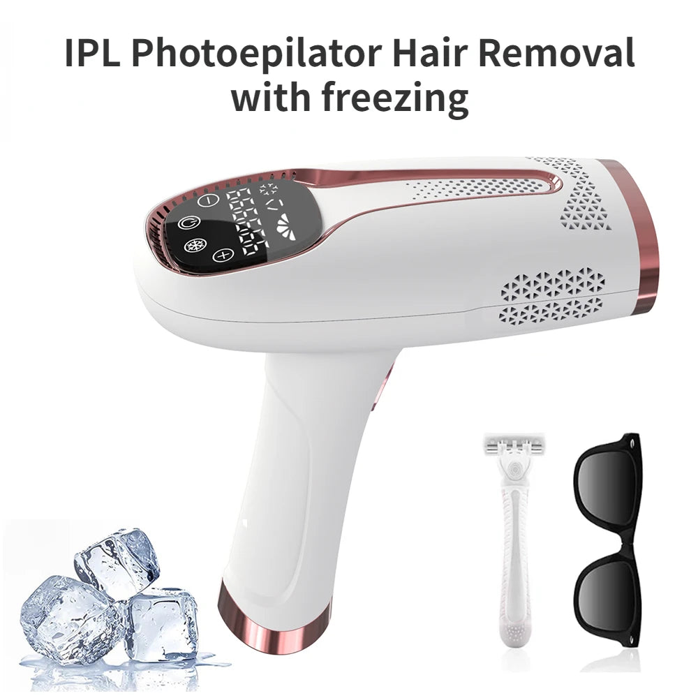 Light Hair Removal Machine Hair Removal Frozen Flash Laser Hair Removal Machine Laser Permanent Ainless Whole Body Hair Removal