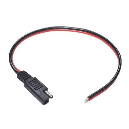 2.5mm²/14AWG Solar Panel Extension Cable - Photovoltaic Connector Wire - 30cm Length - SAE Plug Power Line