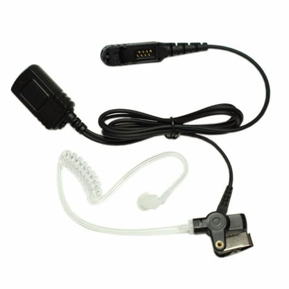 Air Tube Earpiece Big PTT Mic Microphone Headset For Motorola TETRA MTP3550 MTP3100 MTP3200 MTP3250 3500 XIR P6600 Two Way Radio