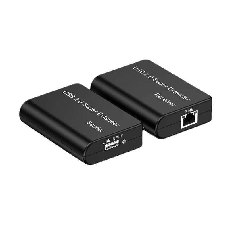 USB Splitter 1 To 4 | Factory Direct | USB 2.0 Network Extender 100m | New USB To RJ45 Converter