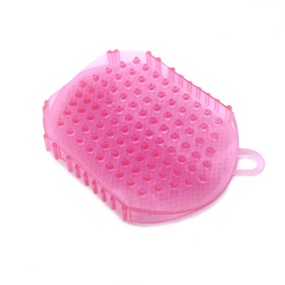 BXA Silicone Massage Scrub Gloves for Peeling Body Bath Brush Exfoliating Gloves Footbrush Double-Sided Massage Beauty Salon