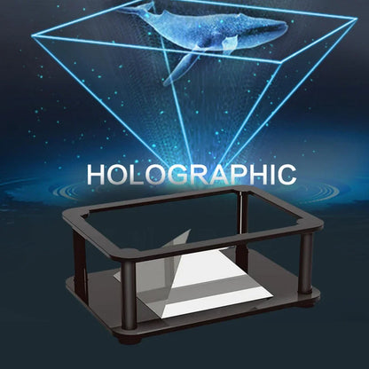 3D Holographic Projection DIY Scientific Experimental Technology Product Children's Phone Display Projector Bracket Technology