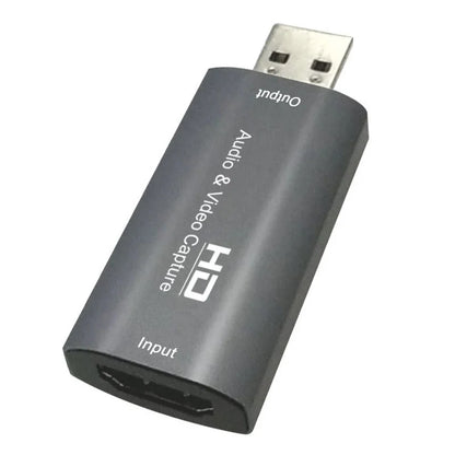 USB 2.0 4K HD HDMI Capture Card - Gaming, Live Streaming, and Audio/Video Recording