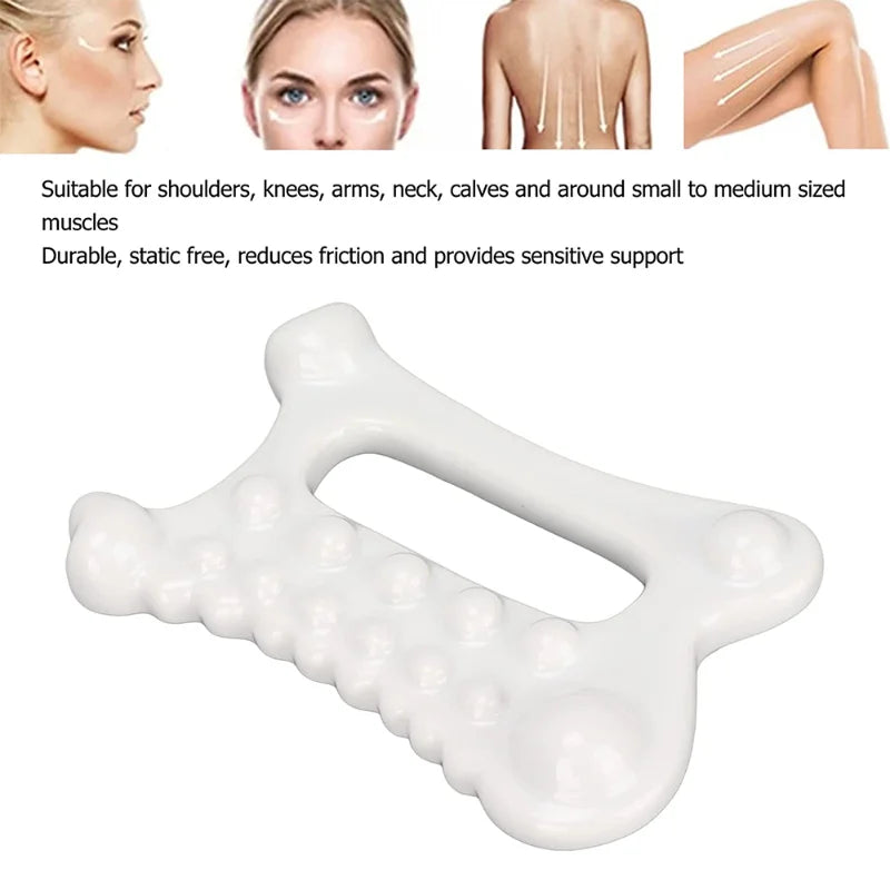 BXA Ceramic Gua Sha Scraper Board Face Massager Gua Sha Tools For Face Lift Slimmer Skin Tightening Facial SPA Massage Tool