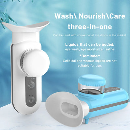 Eye Care Nano Sprayer Hot Compress Eye Moisturizer Facial Humidifier Steam Engine Relieve Fatigue Dry Eye Wash